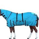 HILASON 75 Inches Horse Ultra Violet Rays Protect Mesh Bug Mosquito Horse Fly Sheet Summer Spring | Fly Sheet | Horse Turnout Sheet | Fly Sheet for Horses | Bug and Mosquito Protection | Fly Sheet for
