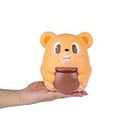 Anboor 5.9" Squishies Jumbo Bear Hug Pot de Miel Slow Rising Scented Kawaii Squishies Animal Toy Collection Stress Relief Kid's Toys (Marron Clair)