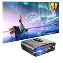 Auto Focus Smart TV Daylight Projector 4K HDR WiFi 6 Blue tooth Daytime Ultra HD