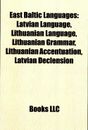 3240650 - East baltic languages - Collectif