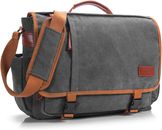 17 Inch Briefcase Messenger Bag Shoulder Bag Laptop Bag Handbag Business Briefca