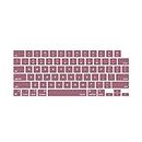 MOSISO Keyboard Cover Skin Compatible with MacBook Air 15 M2 A2941 2023, Compatible with MacBook Air 13.6 M2 A2681, Compatible with MacBook Pro 14/16 M2 M1 A2779 A2442 A2780 A2485, Tea Petal Pink