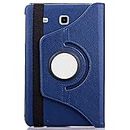 Mcart 360° Degree Rotating (Swivel Stand) PU Leather Folio Flip Cover case for Samsung Galaxy Tab E 9.6 inch SM-T561 T560 T565 T567V Flip Cover Case (Midnight Blue)