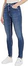Calvin Klein Jeans Jeans Donna High Rise Skinny Fit, Blu (Denim Medium), 24W / 34L