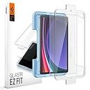 Spigen Glas.tR EZ Fit Vetro Temperato compatibile con Samsung Galaxy Tab S9 Plus, Installazione Facile, Cristallino, Durezza 9H Pellicola prottetiva