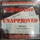 PRINCE LIVE IN CONCERT UNAPPROVED CD MUSIC CULT ROCK RARE ALBUM LET'S GO CRAZY