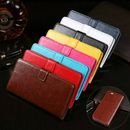 For apple iPhone 5 5s 6 6s 7 7 plus 5 Leather Flip Wallet Case Card Cover - SLIM