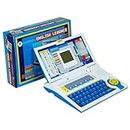 Storite Educational Laptop Computer Toy with Mouse for Kids Above 3 Years - 20 Fun Activity Learning Machine, Now Learn Letter, Words, Games, Mathematics, Music, Logic, Memory Tool - Blue