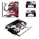 Vanknight Vinyl Decal Skin Stickers Super Hero Cover for PS4 Slim S Console Controllers Alien Monster