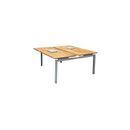 2-Person Solid Beech Wood Technology Table w/ 66" x 30" Worksurfaces - Add-On