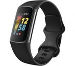 Fitbit Charge 5 schwarz Fitness Tracker Smartwatch mit EKG & EDA Scan App Klasse C