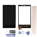 JayTong LCD Display & Replacement Touch Screen Digitizer Assembly with Free Tools for for No-kia Lumia 920 Black