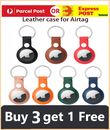 For Apple AirTag Leather Case Air Tag Protective Keyring Location Tracker Cover