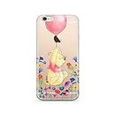 ERT GROUP mobile phone case for Apple Iphone 6/6S original and officially Licensed Disney pattern Winnie the Pooh and friends 028 adapted to the shape of the mobile phone, partially transparent