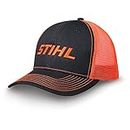 Stihl Officially Licensed Chainsaw Neon Mesh Back Cap Adjustable Snapback Truckers (Neon, Orange, One size