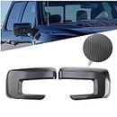 MOFANS Side Door Mirror Cover Molding Trim Fit for Compatible with Ford F150 F-150 2021 2022 Rearview Mirror Cover ABS Carbon Fiber