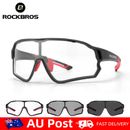 ROCKBROS Cycling Photochromic Sunglasses Outdoor Bicycle Sports Glasses UV400