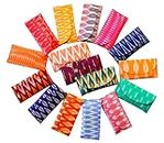 Ikkat Envelopes Wallet Clutch Purse for Women, Return Gift, Party Favor Gift, Giveaways (Set of 10 mix colors)