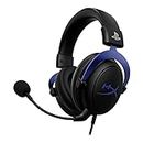 HyperX Cloud - Gaming Headset, Playstation Official Licensed Product, for PS5 and PS4, Memory Foam Comfort, Noise-Cancelling mic, Durable Aluminum Frame