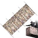 Tree Stand Blind Kit - Deer Hunting Accessories with 3 Sides - Blind for Hunting, Deer Hunting Blind Accessories, Hunting Camouflage Ground Blinds, Zipper Design for 3 Man Foccar