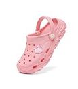 Cubufly Kids Garden Clogs Toddler Slides Sandals Non Slip Water Shoes for Boys Girls Indoor Outdoor (Toddler/Little Kids/Big Kids) Pink