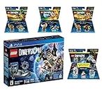 Lego Dimensions Starter Pack + The Legend of Chima Laval + Eris + Cragger Fun Packs + Portal 2 Level Pack for PS4