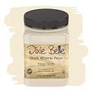 Dixie Belle Paint Company Chalk Finish Furniture Paint | Drop Cloth (32 Fl Oz) | Matte Linen White Chic Chalk Mineral Paint | DIY Furniture Paint | Made in the USA