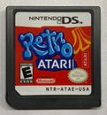 Retro Atari Classics (Nintendo DS, 2005) Cleaned Tested Loose Cartridge