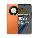 HONOR Magic6 Lite Dual-SIM 256GB ROM + 8GB RAM (Only GSM | No CDMA) Factory Unlocked 5G Smartphone (Orange) - International Version