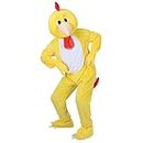 Wicked Costumes Adult Deluxe Funky Chicken Fancy Dress Mascot - One Size