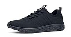 Shoes for Crews Everlight, Shoes for Women with Non Slip Outsole, Breathable Trainers for Women Black