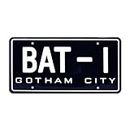 BAT-1 | Metal Stamped USA Size License Plate