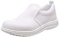 Moonstar Men's and Women's Work Kitchen Shoes, Soft Work, 200, Commercial Use, Kitchen Shoes, White R, 28.0 cm