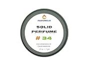 ParfumOlio Solid Perfume #34 Inspired by Chloe Narcisse Women's Portable Non-Spill Fragrance Concentrated Long Lasting 7gm / 0.25 oz