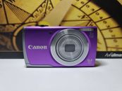 Canon PowerShot A3500 IS digital camera Metalic Purple TESTED W/Battery 