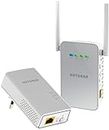 Netgear PLW1000-100PES - Kit de adaptadores Powerline Gigabit (1 Puerto Ethernet Gigabit, Punto de Acceso WiFi, AC 1000 Mbps), Blanco
