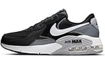 Nike Men's Air Max Excee Road Running Shoe, Black/White/Dark Obsidian/Wolf, 10 UK
