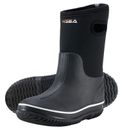 HISEA Kids Rain Boots for Boys Girls Pull-On Rubber Neoprene Mud Shoes w/ Handle