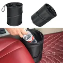Schwarz Auto Mülleimer Pack Tasche Wasserdicht Auto Trash Bag Auto Müll Beutel mit Seiten Tasche