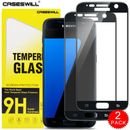 For-Samsung Galaxy S7 - Full Coverage Tempered Glass Screen Protector [2-Pack]