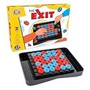 TOY FUN The Exit Strategy Game for Kids, Adults, Family, Party and Travel | Mind Game for Kids and Adult | 2/4 Players | Non Toxic Plastic