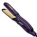 Wide Flat Iron Hair Straightener for Women DSHOW Tourmaline Ceramic Fast Heating Easy Use Wide Straightening Iron for All Hair Types Birthday for Lady Women Mom Wife Her (Purple)