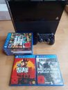 Playstation 4/ PS4 Konsole - 500 GB + 5 Spiele 1 Extra GTA Red Dead Call Of Duty