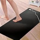 Grounding Mat, Universal Grounding Pad for Computer, Foot and Bed, Grounded Foot Therapy, Relieve Pain, Inflammation, Negative Ions, Carpel Tunnel for Better Working and Playing Games（39’’ x 11.8’’)