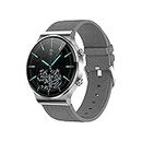 KHDWOB VUN 2021 G51 - Reloj inteligente para hombre de 1.28 pulgadas, monitor di presión arterial, reloj inteligente deportivo para mujer para Android iOS (A)