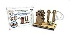 StepsToDo DIY Mechanical DC Generator Making Kit | Science Project Kit | DC Generator Making Kit | Demonstration Kit for Energy Conversion | Convert Mechanical Energy to Electricity