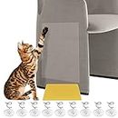 8 Pcs Anti Cat Scratch Furniture Protector, Sofa Cat Scratch Protectors, Cat Furniture Protector Training Tape Anti Scratching Guards from Cat Pets Dogs for Couch Corner Doors - 30x40 cm/12x16 inch