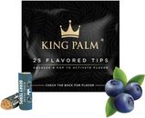 King Palm | Flavored Filter Tips | 7mm | Berry Terpene | 25 Pack | Rolling Tips