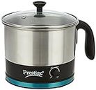 Prestige PMC 1.0 (600 Watt) Stainless Steel Multi Cooker with Concealed Base, Outer Lid
