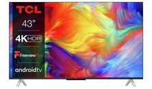 TCL 43 pollici 43P638K Smart 4K Ultra HD HDR Android TV